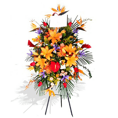 Arreglo Corporativo de Flores Tropicales